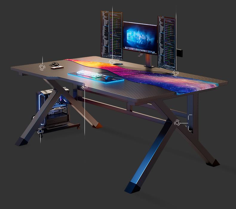 שולחן גיימינג ברוחב 100 ס