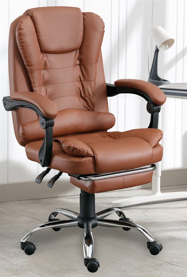 כסא מנהלים עם הדום